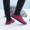 TUINANLE Dámské zimní kožešinové plyšové pantofle Pánské domácí zateplené boty Indoor Outdoor Nosit bavlněné boty