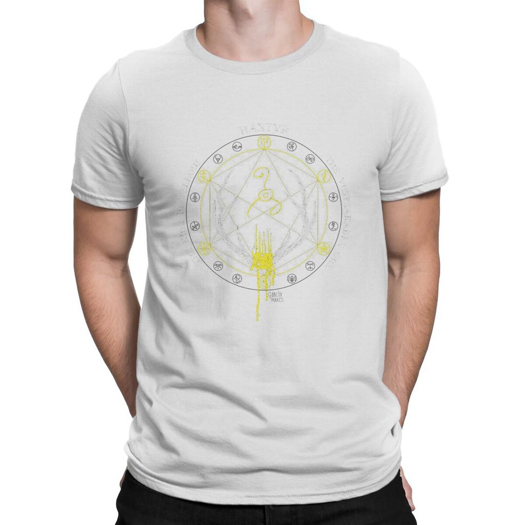 Mens Hastur Icon T Shirt Howard Phillips Lovecraft Hastur Cotton Clothing Leisure Short Sleeve Crewneck Tees New TShirts