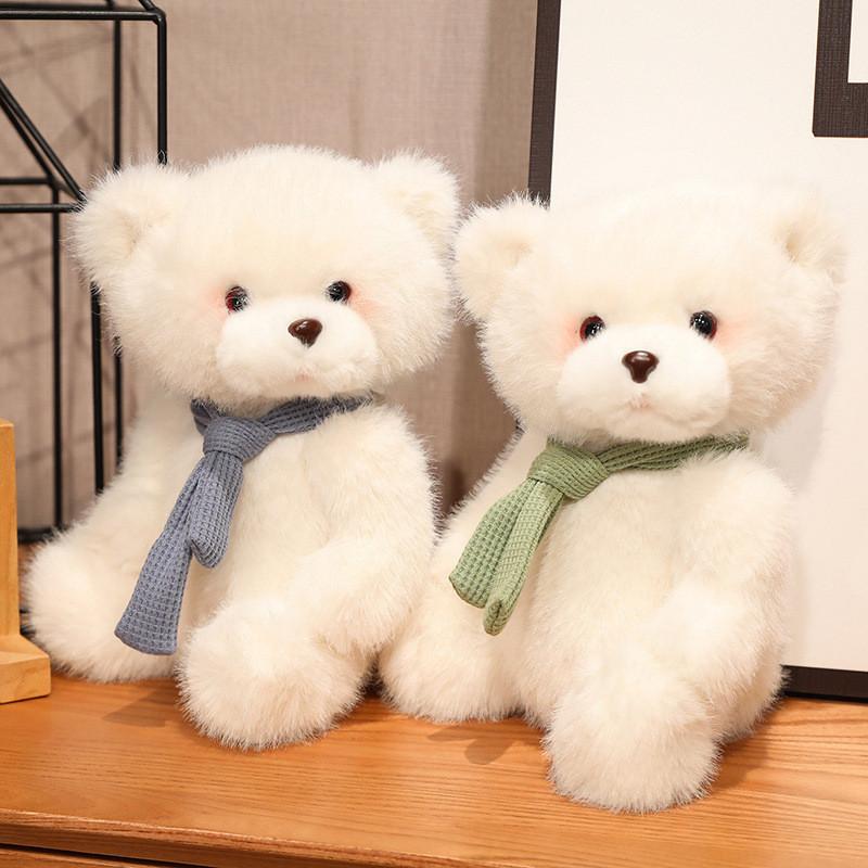 Adorable Soft Teddy Bear Plush Toy Creative Cute Stuffed Animal Doll For Girls Birthday Gift Wholesale