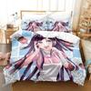 New Luxury 3D Print Danganronpa V3 Bedding Set Cartoon Anime Adult Kid Bedroom Duvet cover Sets Y2k Girls comforter bedding sets