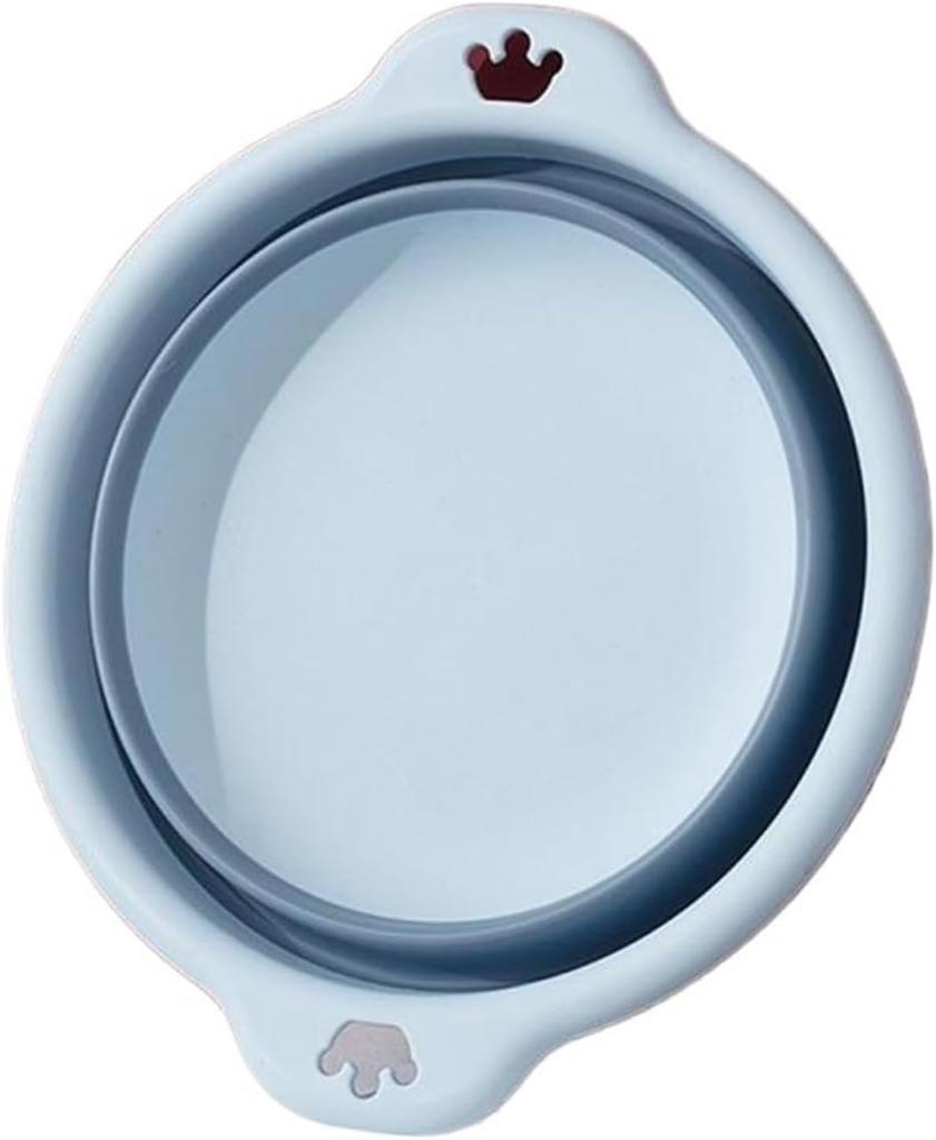 Portable Foldable Laundry Basin Plastic Travel Folding Wash Basin Safe Durable Foldable Wash Basin Bathroom Household Supplies