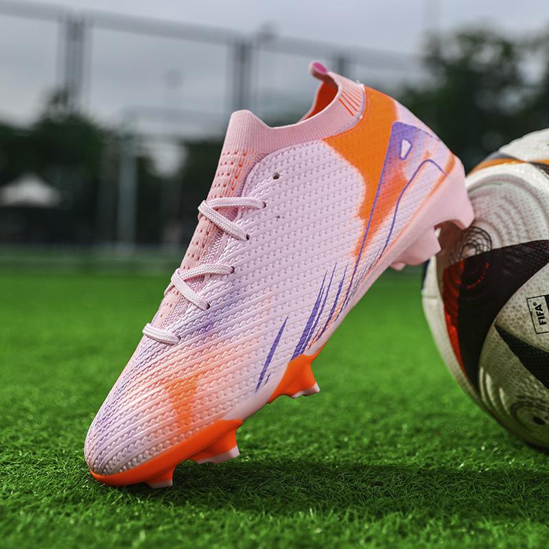 

New Men Football Boots Mid-top Non-Slip Soccer Shoes Cleats Sneakers Futsal High-quality Match Indoor Hot-selling FG/TF 36