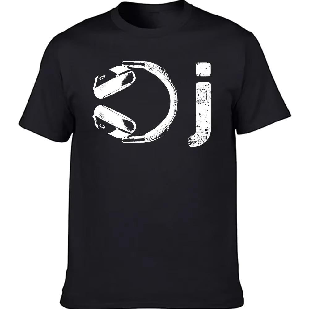 DJ Headphone I Heart Being A DJs Party T Shirts Turntablist Graphic  Streetwear Short Sleeve Recorded Music Gifts T-shirt