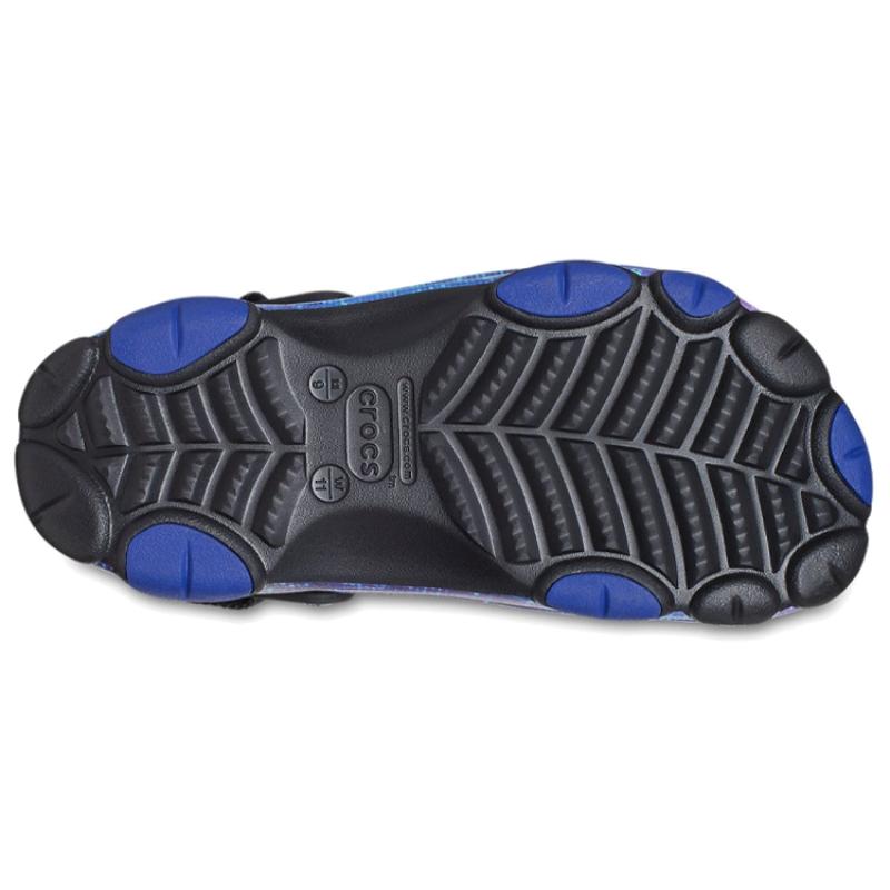 Crocs Classic All Terrain Space Jam II EVA Lightweight and Comfortable Hole Shoes for Men and Women In Black and Purple