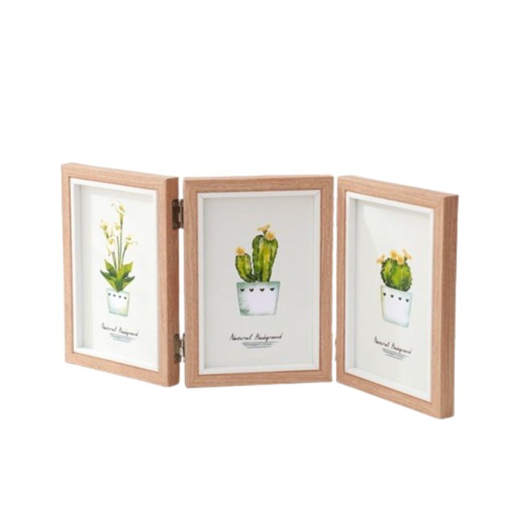 Obdélníkový stolní album set Kreativní kombinace Skládací rámeček Stolní dekorace