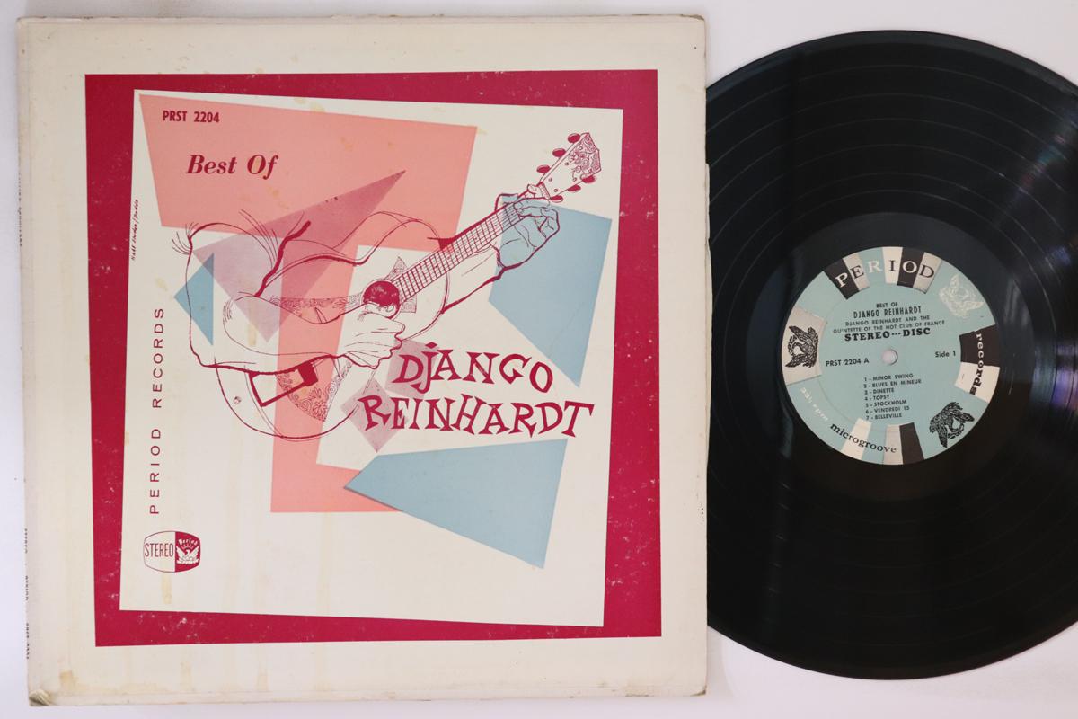 

LP Record DJANGO REINHARDT Best Of Django Reinhardt PRST2204 PERIOD 1961 US Jazz Used