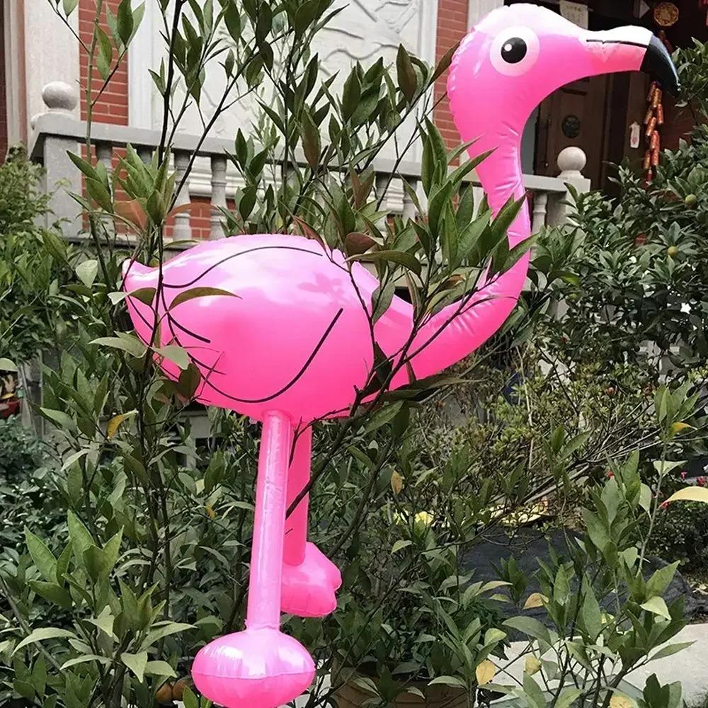 Flamingo Balloon Inflatable Swimming Pool Float Balloons Garden Pool Party  Decor Hawaiian Event Party Supplies  for Children