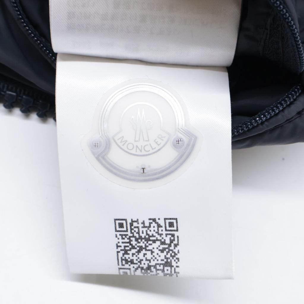 Moncler 2020 MONTGENEVRE Daunenjacke mit Kapuze Jacke 2 Marineblau Gebraucht