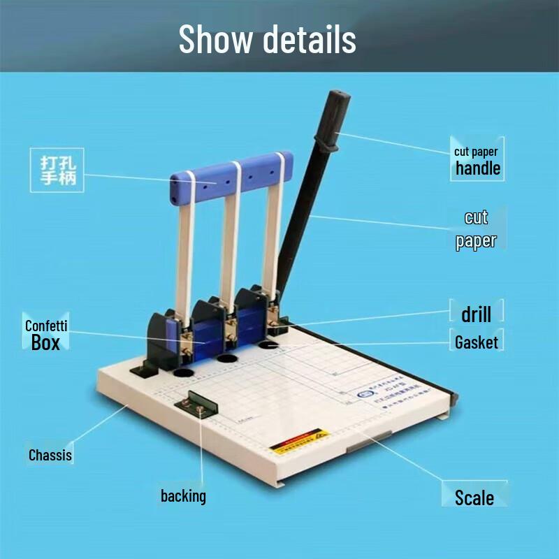 Modern XD-AF Three-Hole Punch Binder