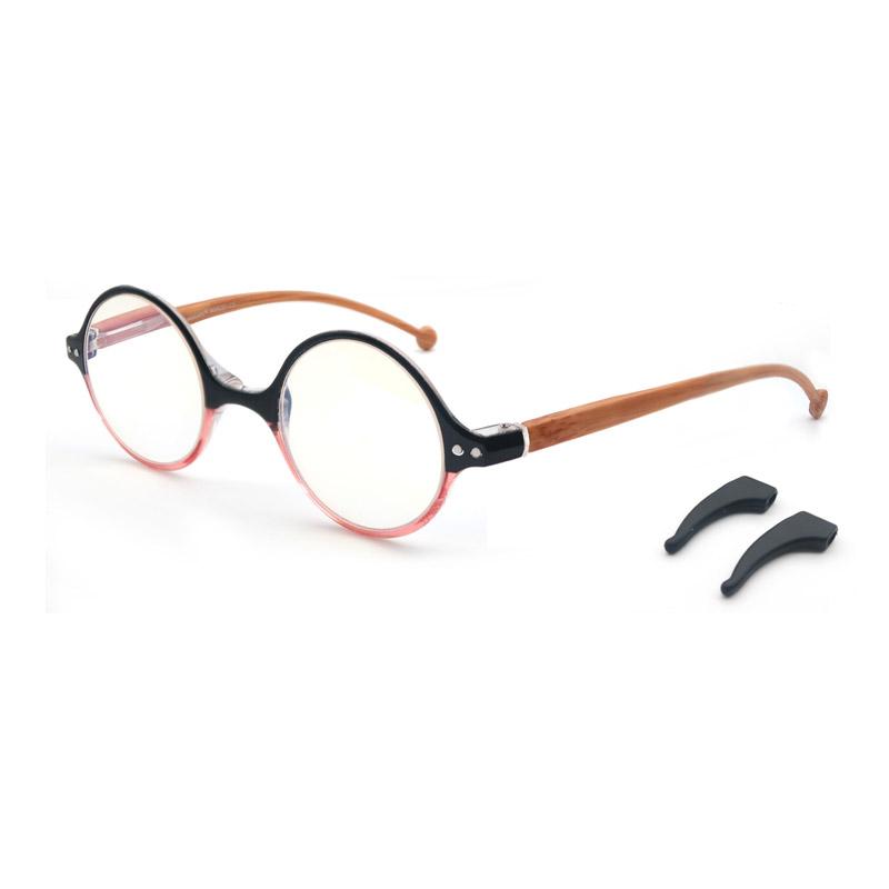

Retro Round Anti Blue Light Computer Reading glasses For Women&Men Spectacle Glasses reading TR90 Frame Unisex 2