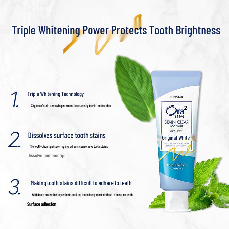 Ora2 Stain Clear Whitening Toothpaste