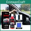 Homonth Automotive Glass Film Cleaner Premium Windshield Cleaning Solution With Sponge And Towel Set