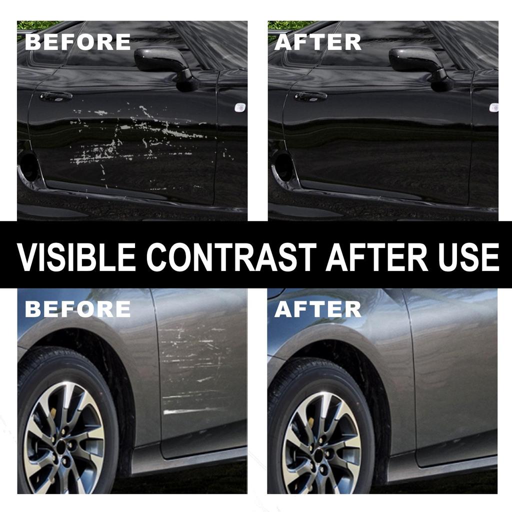 6PACK Black Car Scratch Wipe Nano Glitter Cloth Car Scratch Water Damage Cleaning Scratch Care Maintenance