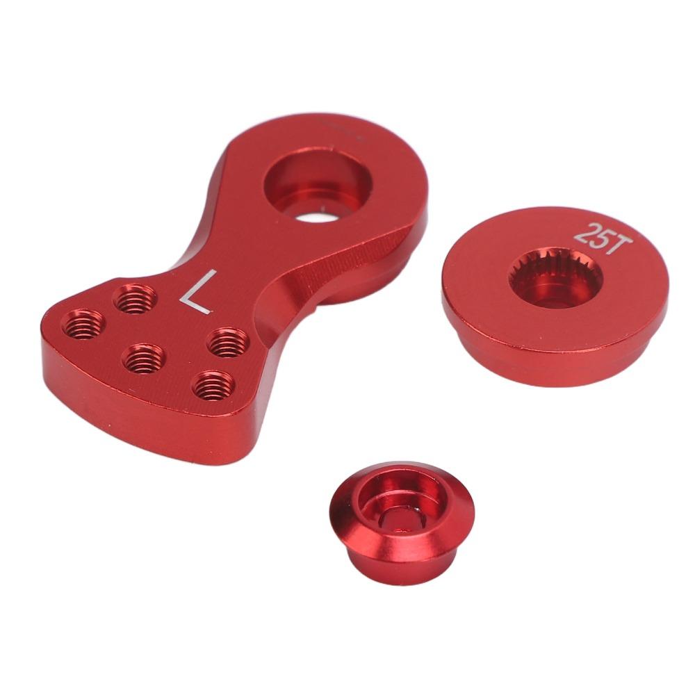 Aluminum Alloy Servo Saver Arm 25T Adjustable Servo Horn Saver Arm For RC Boat