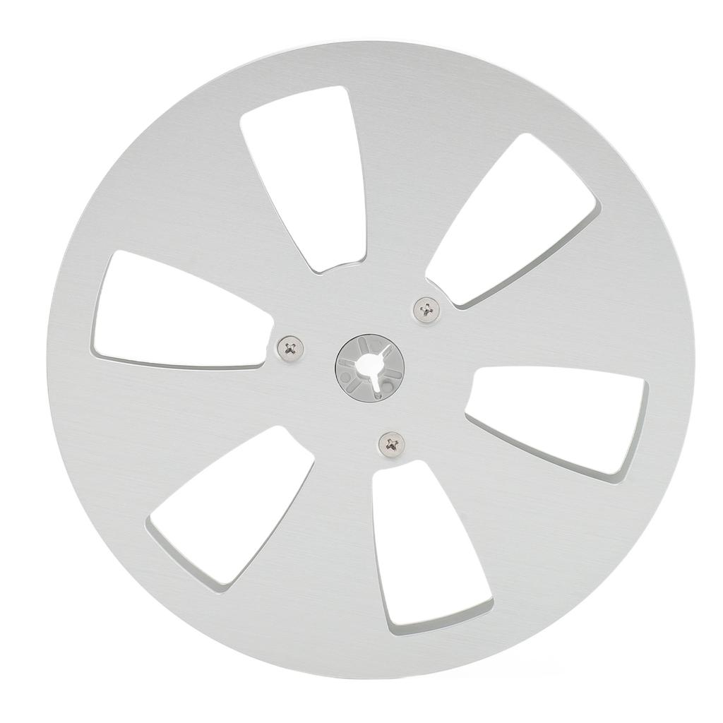 14 7 Inch Empty Tape Reel 6 Hole Aluminum Alloy Opening Reel Sound Takeup Reel for Reel To Reel