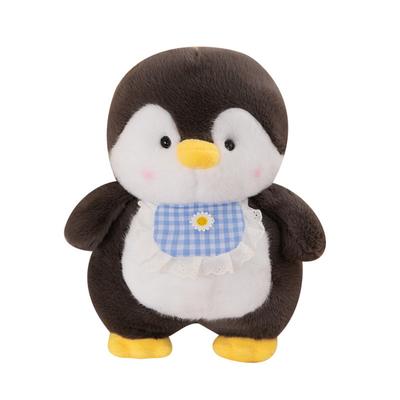 Cute and Silly Penguin Plush Toy Creative Bib Penguin Cub Doll Children's Pillow