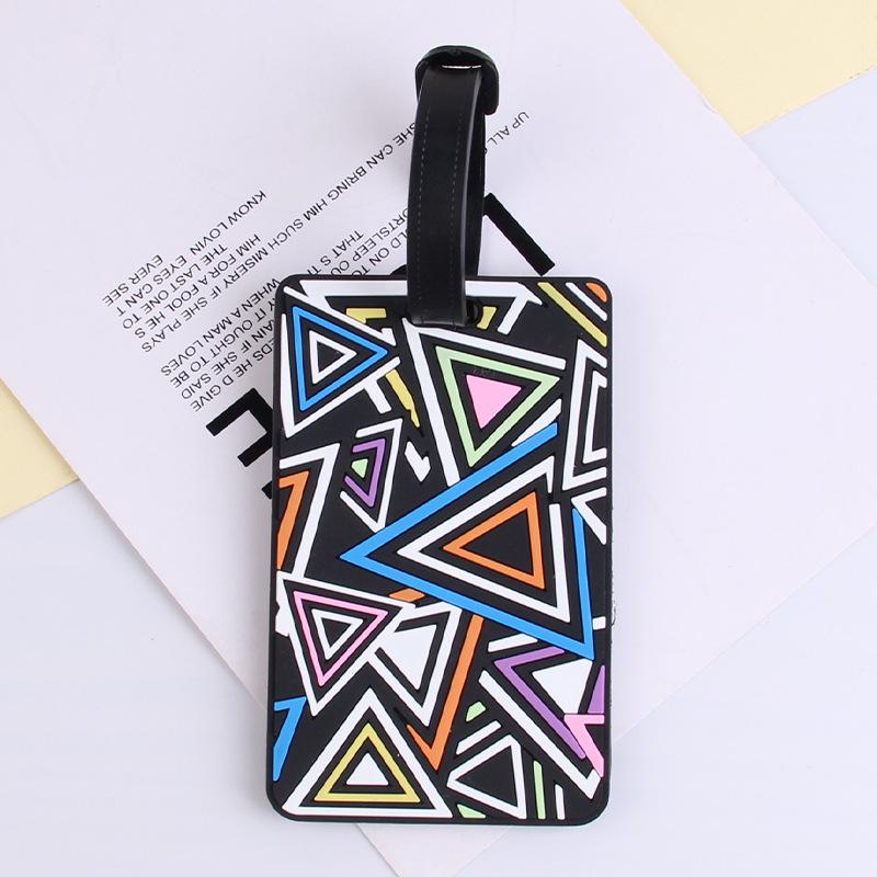 

Мягкий ПВХ Бирка для идентификации багажа с маршрутом самолета