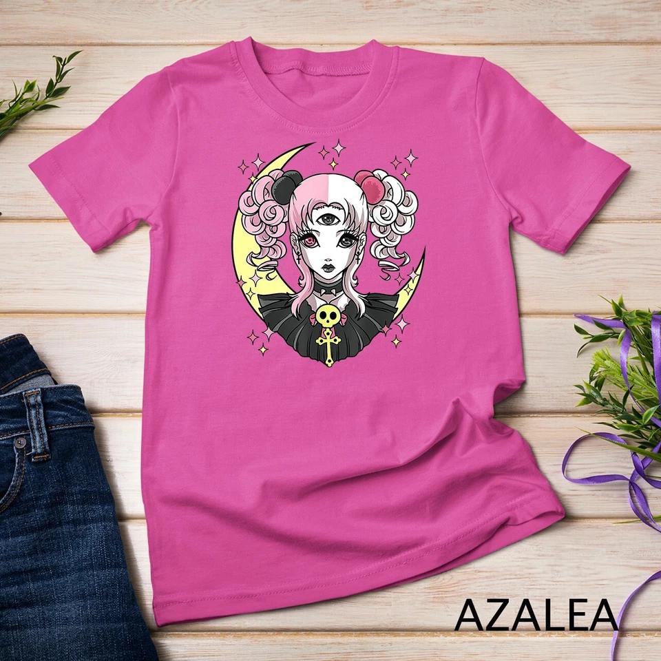 Goth Emo Punk Girl T-Shirt Unisex T-shirt 7 2XL