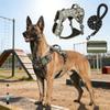 Heavy Duty Tactical Harness for Large Dogs Tactical Military Vest Multi-Functional Adjustable Pet Explosion Proof Training Vest