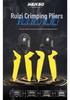HSC8 6-4 Tubular Terminal Crimping Pliers - Sleeve Type, Manual Crimping Tool