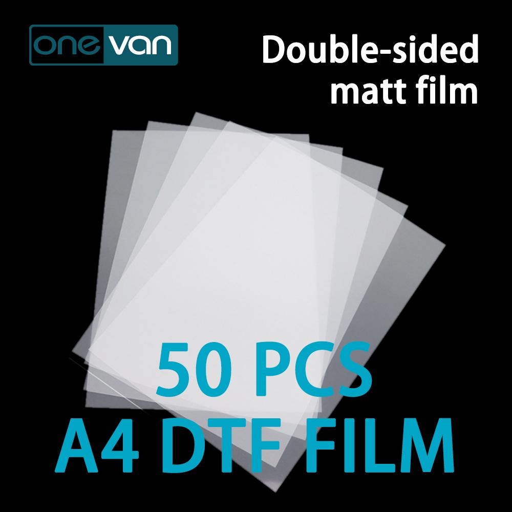 20PCS A4 PET Film For Epson L800 L805 L8058 L18058 Printer Directly Print Film and Trasnfer Print for hoodies Jeans dtf printer
