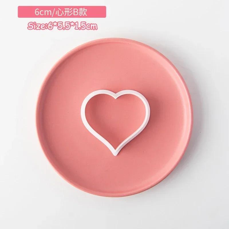 Mini Geometrische Herzform Keksform Valentinstag Liebesherz Ausstechform Fondant Ausstecher Kuchen Dekorieren Backwerkzeug