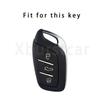Silver Edge Shell Holder Keyless For Roewe Erx5 Rx5 I6 I5 Rx3 Rx8 For Mg 4 Mg5 Mg6 Mg Zs Ev Hs Ehs Zx Gt Tpu Car Key Case Cover