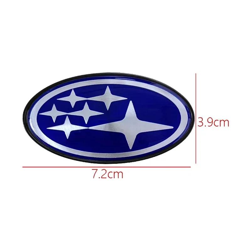 Alloy Car Window Side Emblem Sticker for Subaru XV WRC WRX BRZ FORESTER IMPREZA LEGACY OUTBACK STI Tail Trunk Badge Decal Y17