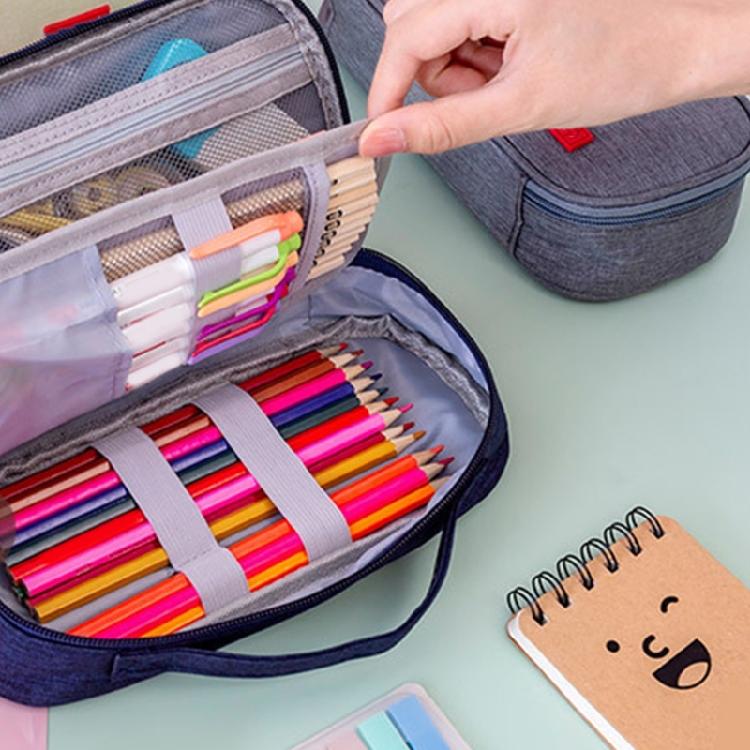 Large Capacity Pencil Case Pencil Bag Stationery Organizers School Supplies