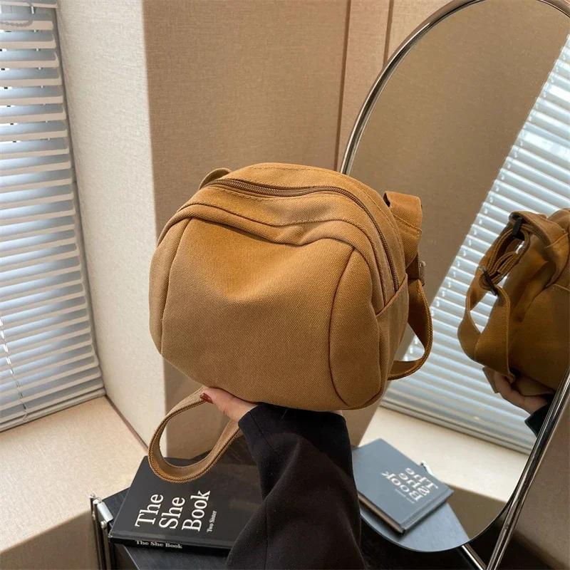 Versatile women's crossbody shoulder bags  canvas design  high quality  casual