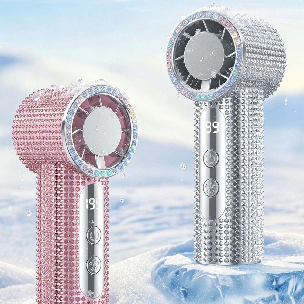 199 Gears Mini Cooling Fan Sparkling Turbo High Speed Fan  Indoor Outdoor Use
