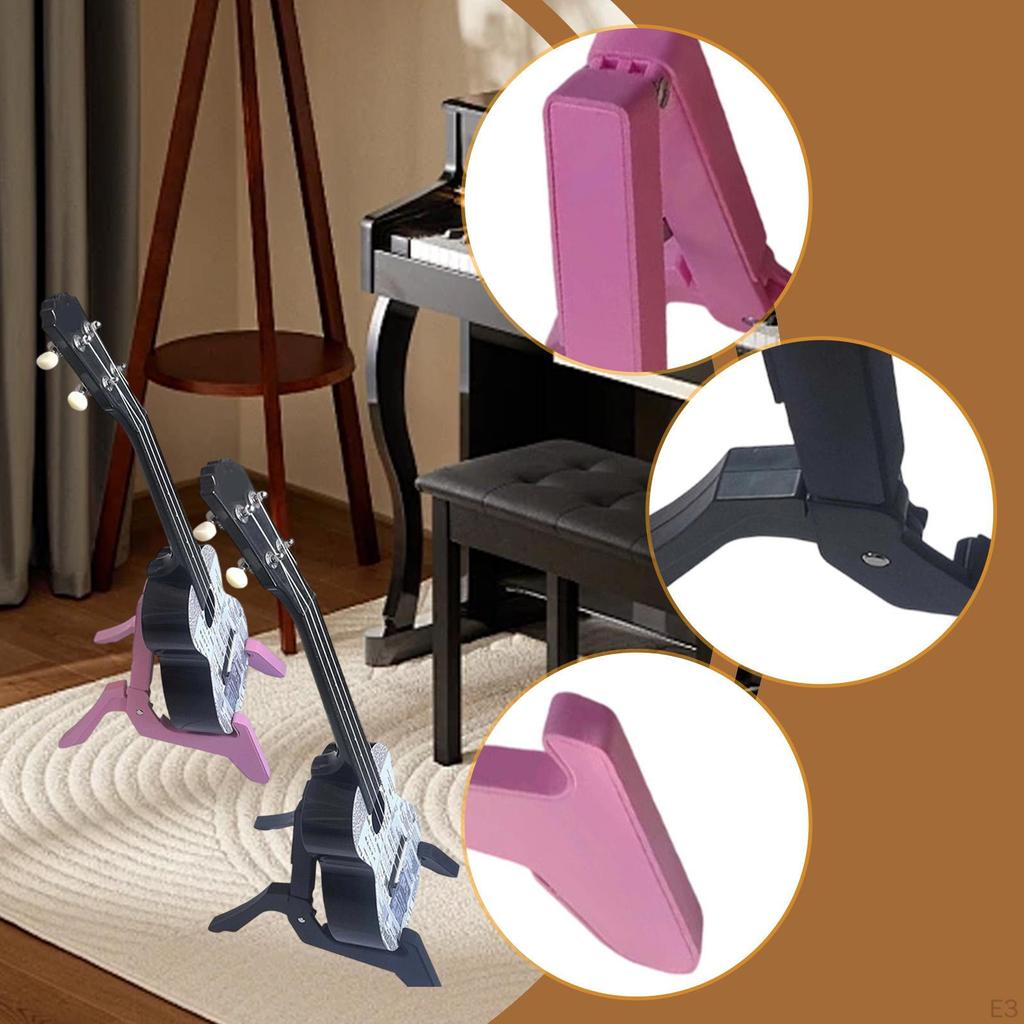 Πτυσσόμενη Βάση Κιθάρας Σχήματος Α Φορητή Θήκη Αξεσουάρ Μουσικού Οργάνου για Ακουστική