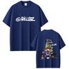 Rock Band Gorillaz Graphic T-shirts Men Women Fashion Vintage Oversized Streetwear Soft Cotton T Shirts Tops