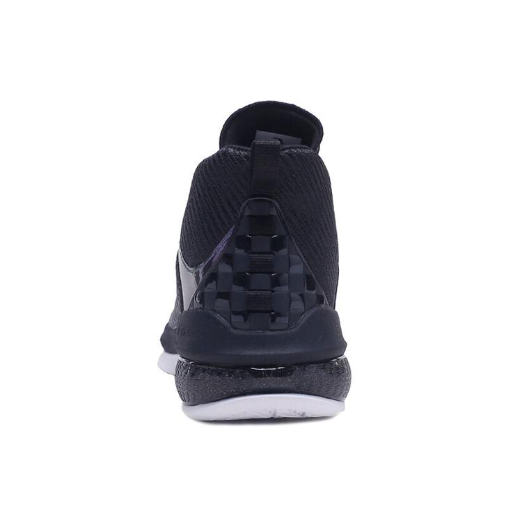 New Anta UFO2.0 Cushioning Anti Slip And Wear Resistant Coverage High Top Basketball Shoes Men's Black 11911603-5