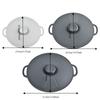 Anti Splatter Microwave Splash Lid Dust-proof Pot Cover Practical Bowl Lid  Food Preservation