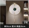 Nordic Wall Clock Metal Agate Living Room Decoration Wall Watches Home Decor Mute Creative Luxury Glod Kitchen Clock Undefined