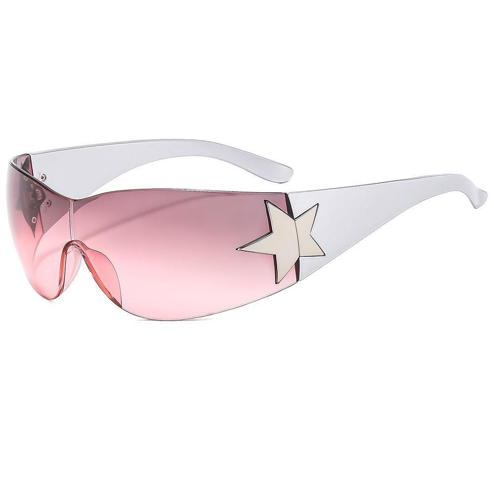 New YK European and American Spice Girls Surround Pentagram Sunglasses Hot-selling Fashion Sunglasses