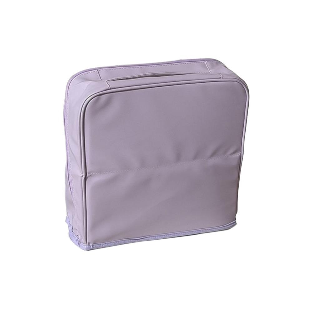Multi-layer Vertical Makeup Bag Square Stationery Storage Bag Fashion Cosmetics Storage Bag  Travel