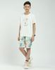 MONTE CARLO Boys Regular Fit Printed Half Sleeve Co-ord Set