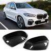 Carbon Fiber Rear View Mirror Cover, Car Side Mirror Cap Cover Fit For BMW X3 G01 X4 G02 X5 G05 X7 2018