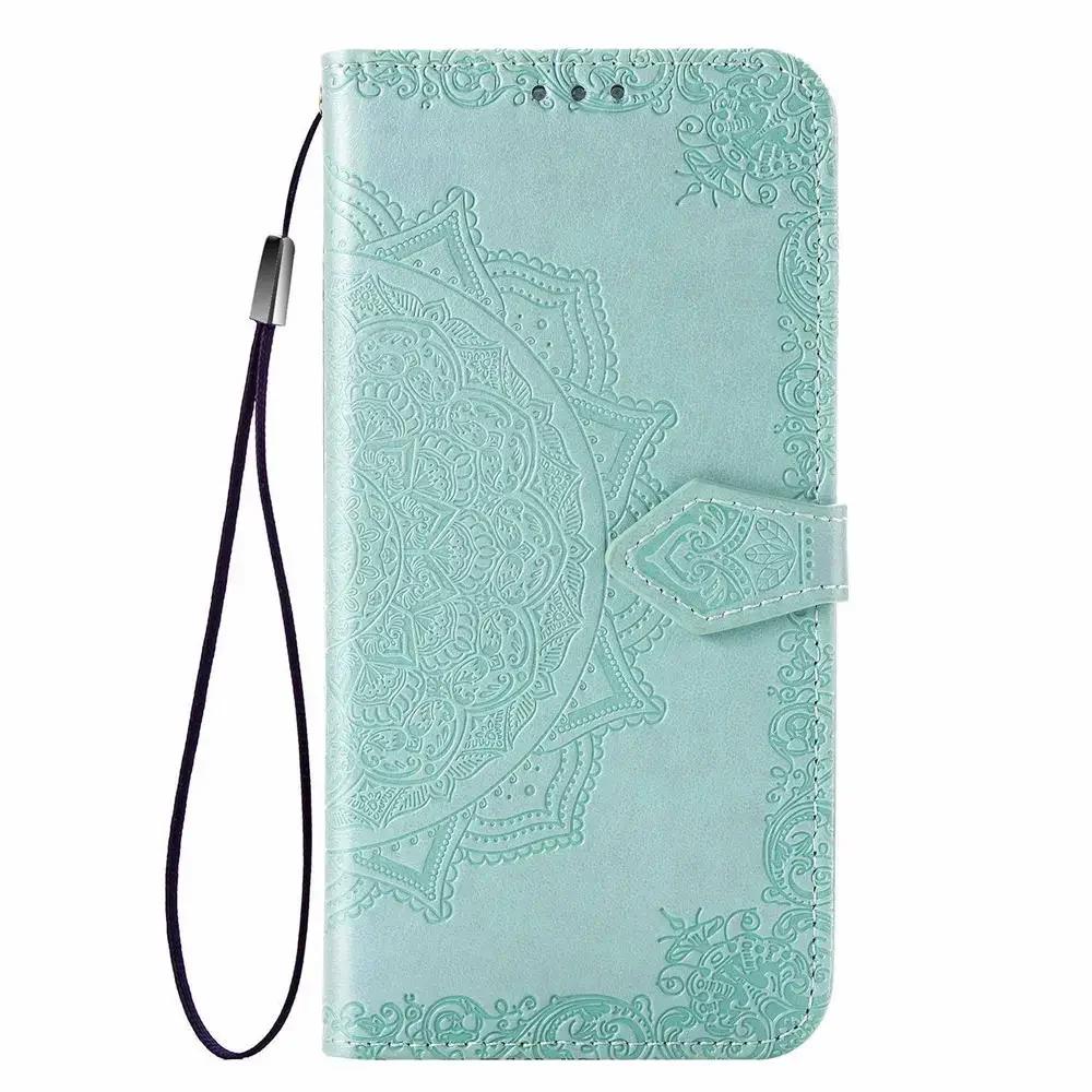 Reno13 FS Reno 12F 12FS 13 14 Pro 5G 4G Flip Case Leather Wallet 3D Mandala Card Funda for OPPO Reno 12 Case 14F 13FS 13F Cover