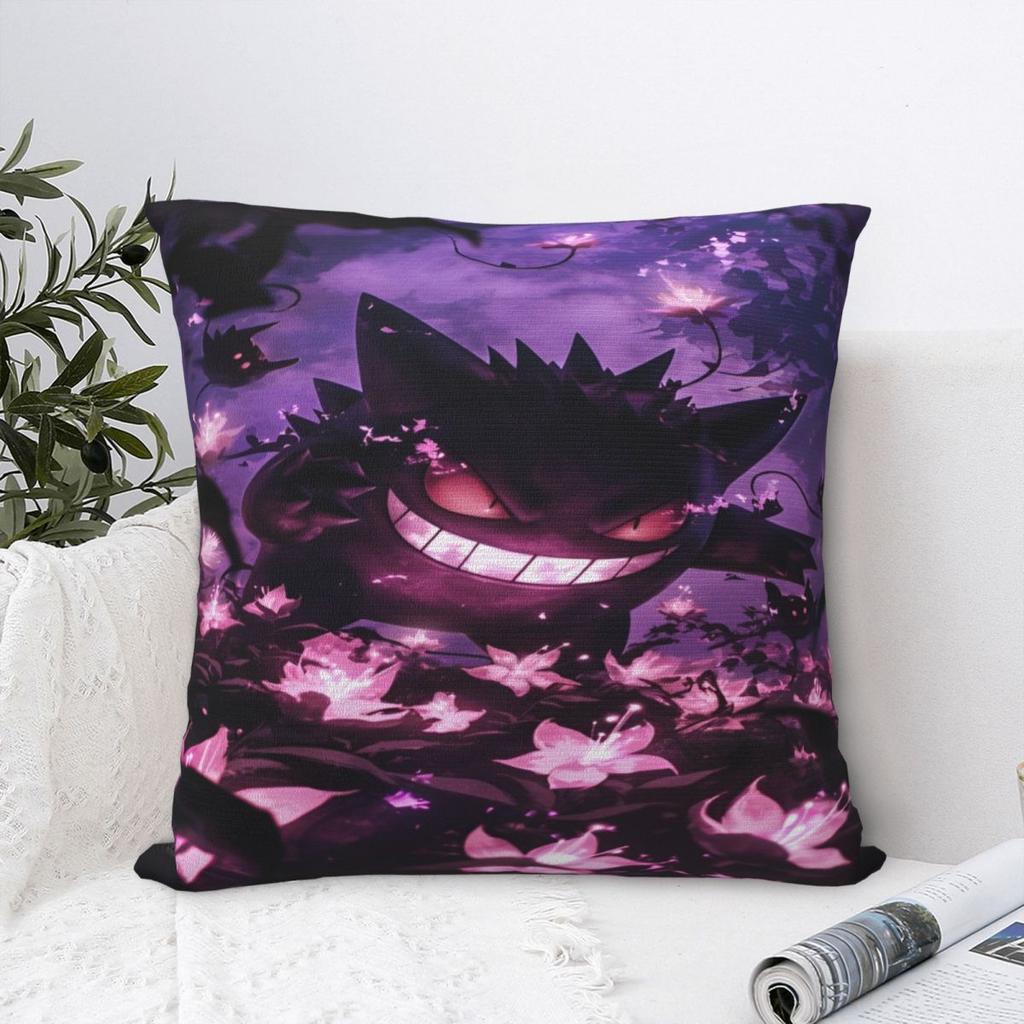 Pikachus Pillowcase Merch Soft Cushion Cover Throw Pillow Cover Home Decor Square Multi-Size