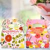 6pcs Cartoon Flowers Candy Boxes Paper Box Candy Cookie Box Gift Packaging Boxes  Home Party Decor