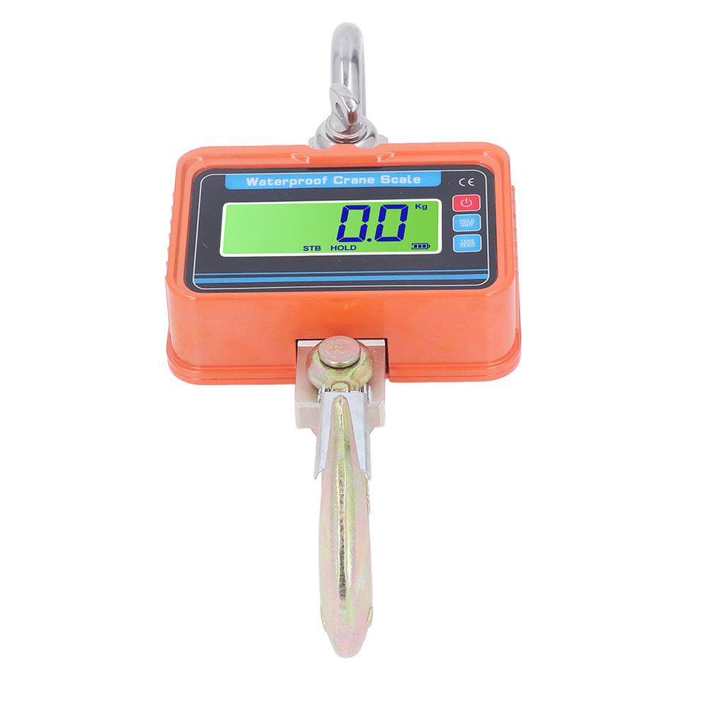 Industrial Crane Scale Rechargeable LCD Display Electronic Hanging Scale with Remote Control 2200lb/1000kg
