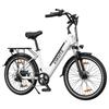 ESKUTE C100 Electric Bike, 250W Motor, 36V 10.4Ah Battery, 26*1.75' Tires, 25km/h Max Speed, 50-60km Range, Mechanical Disc Brakes, SHIMANO 7 Speed