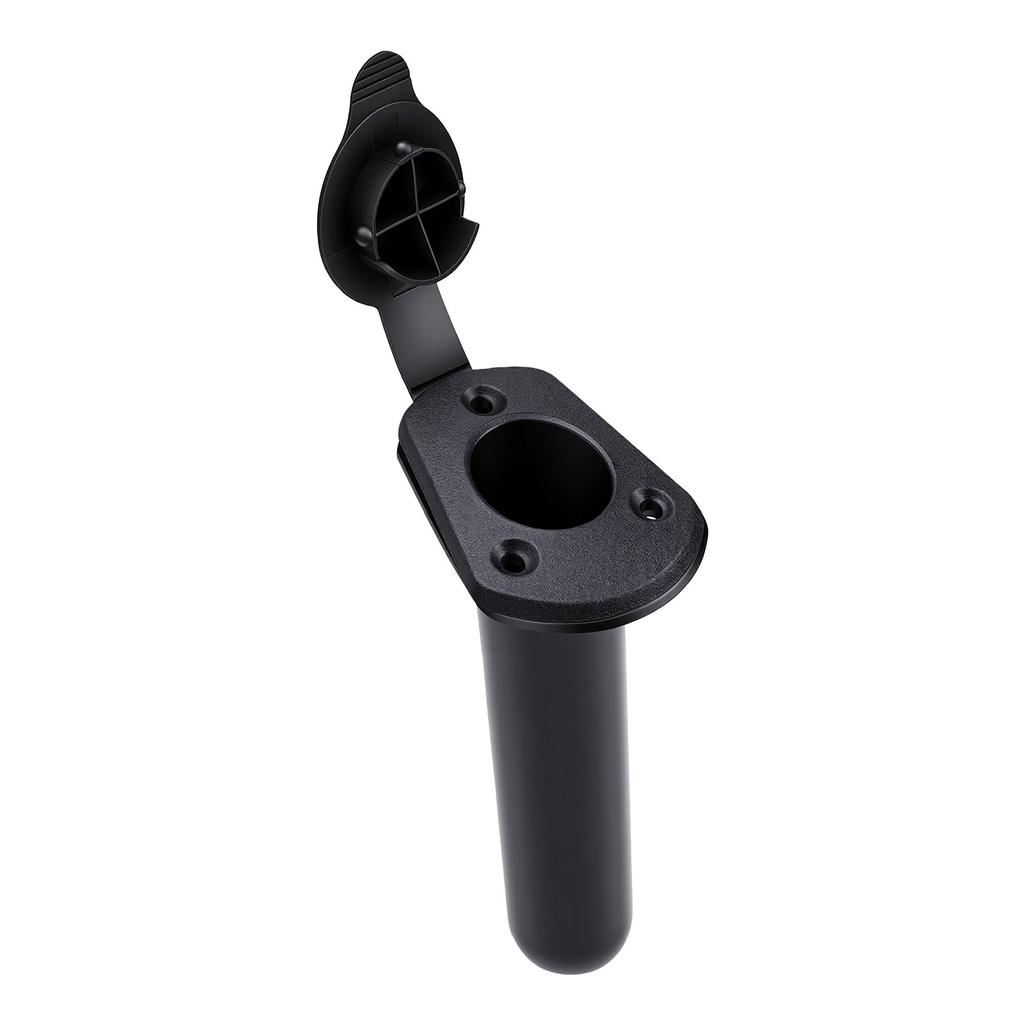 2 Pcs Kayak Fishing Rod Holder Deck Flush Mount Rod Rack Rust Proof for Saltwater Freshwater Boat Storage