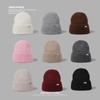 Wool Hat for Women In Winter Small Face Protection Ears and Warm Knitted Hat Outdoor Cold Protection Big Head Flange Hat Men Cold Hat