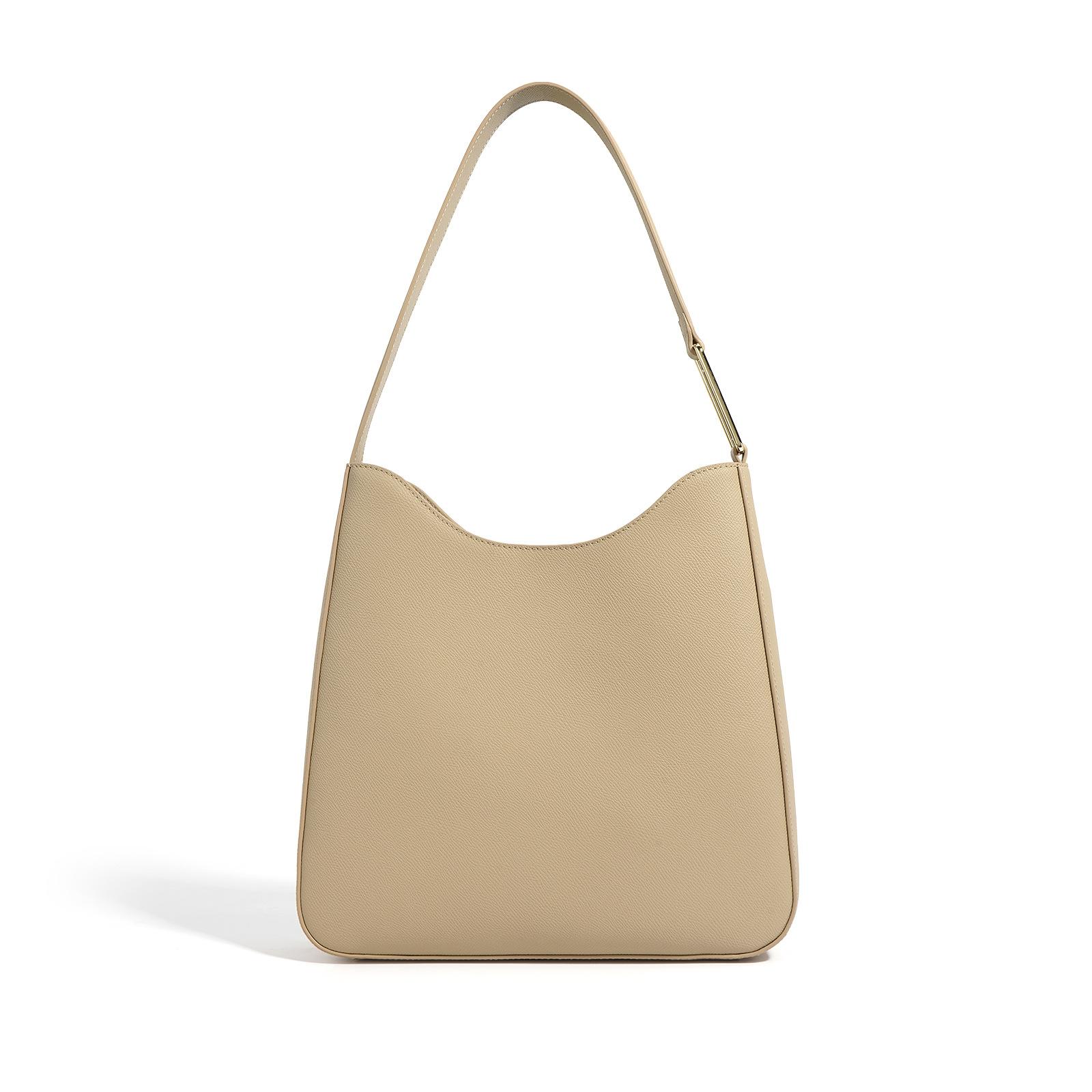 

Сумка під пахву з коров ячої шкіри Нова шкіряна Проста для поїздок на роботу Універсальна Одноплечова Сумка на руку Нішева