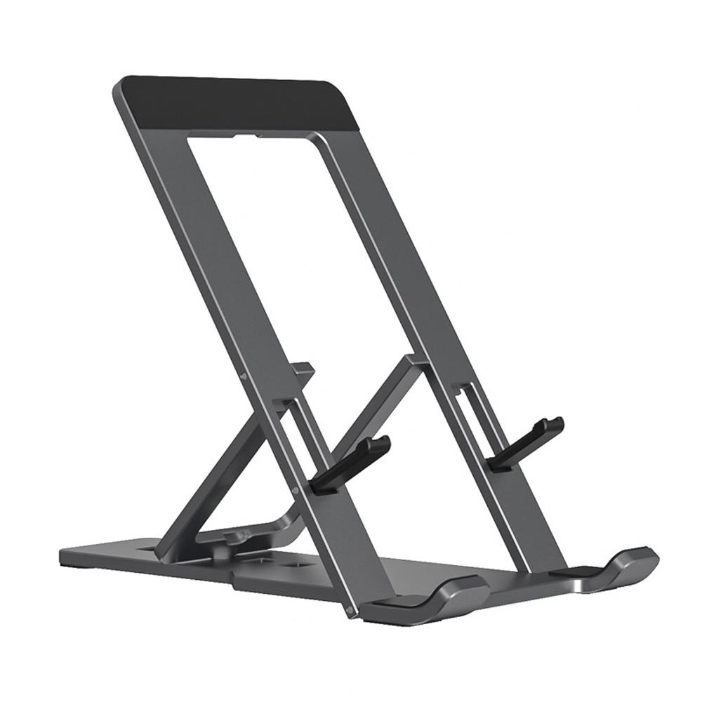 Suport de Telefon din Aluminiu Portabil Pliabil Suport de Birou pentru Telefon Mobil Phablet