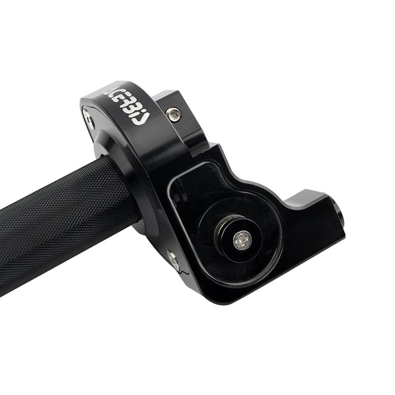 Motorcycle Universal 22mm CNC Aluminum Acerbs Handle Throttle Grip Quick Twister With Throttle Cable for 50 110 125 250cc Throttles 2